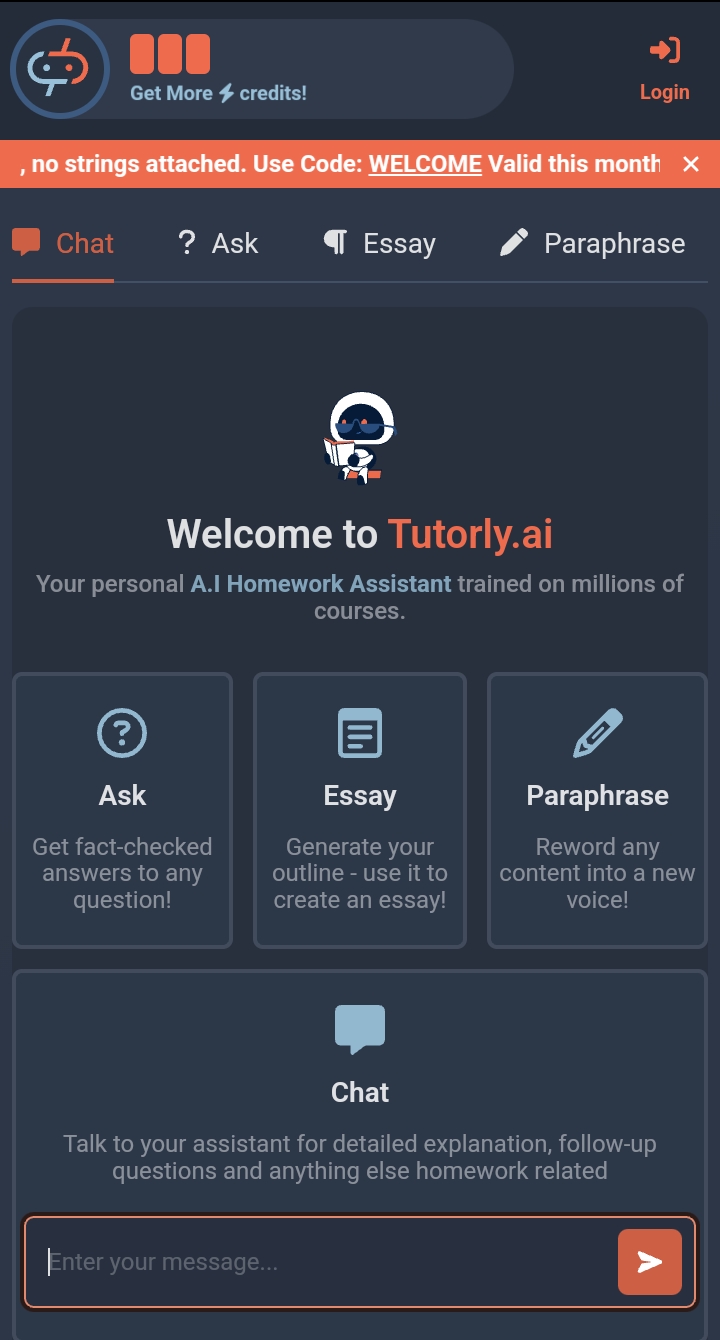 Tutorly.AI Solution to Your Homework!